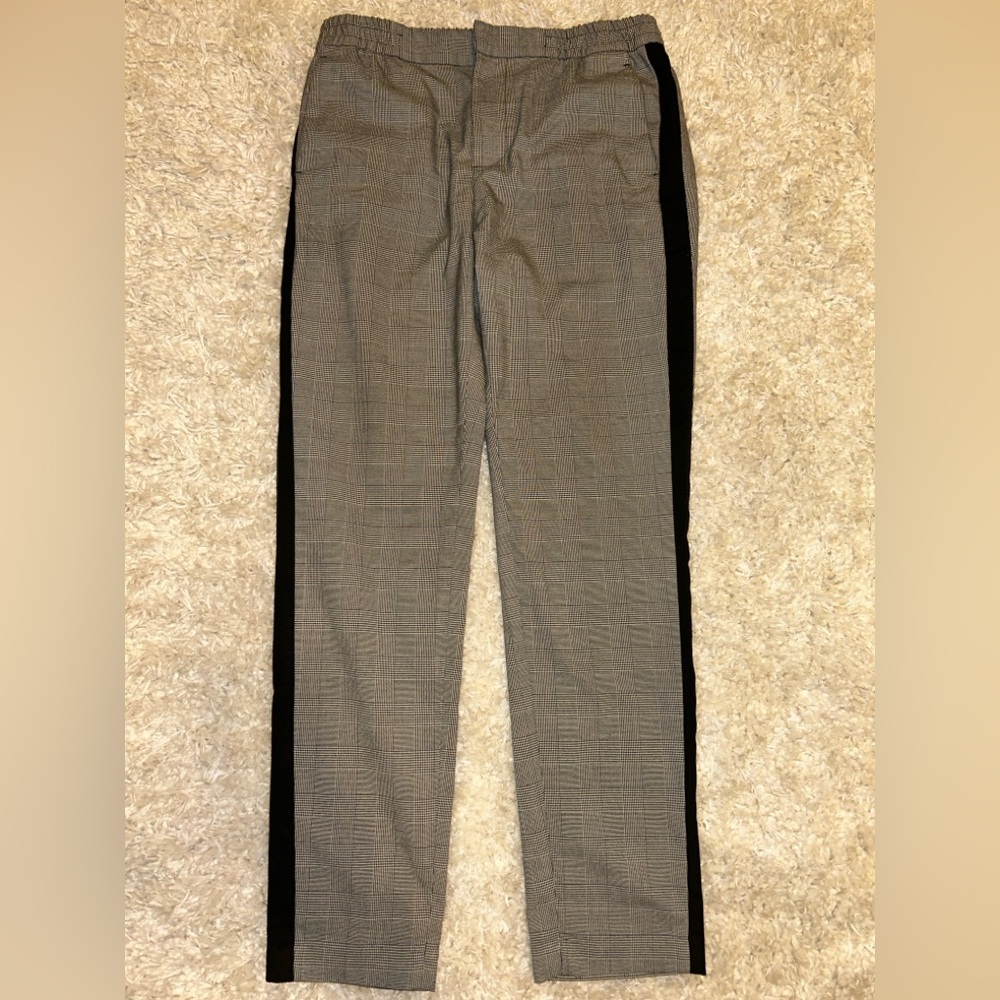 H&M Skinny Fit Pants in Black and Gray